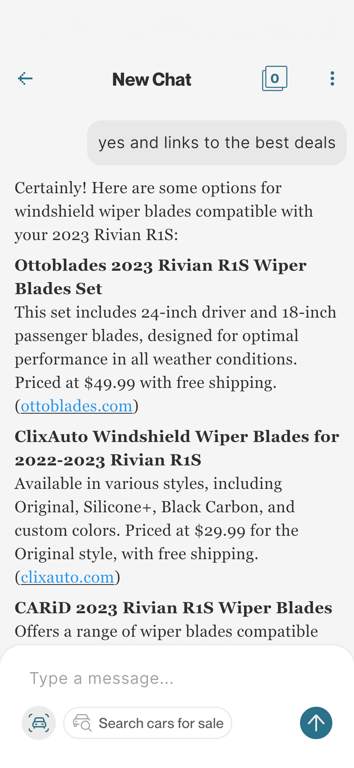 Find parts in seconds screenshot